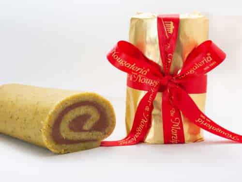 Nougateria PistazienEdelmarzipan-Nougat Roulade Art. Nr.: 10.81.1100B