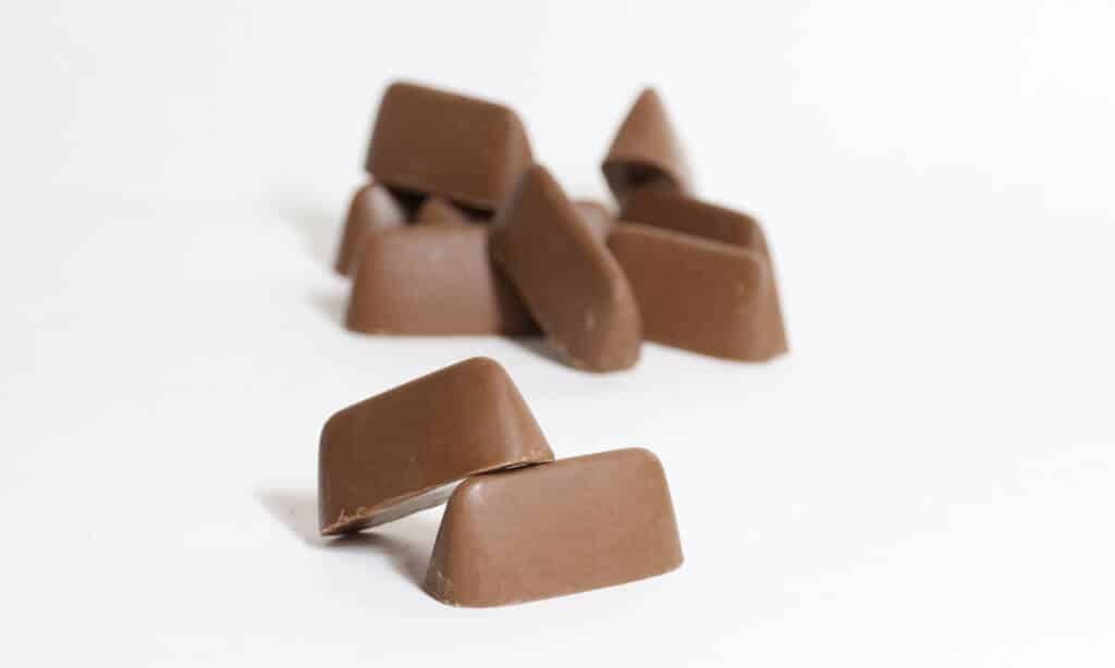 Die Marzipan- & Nougateria: orig. italienisches Gianduitto "caramello"
